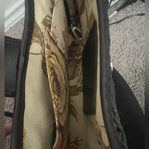 Brighton Straw Wicker Shoulder Bag - Picture 8 of 9